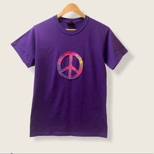 UWO peace T-shirt